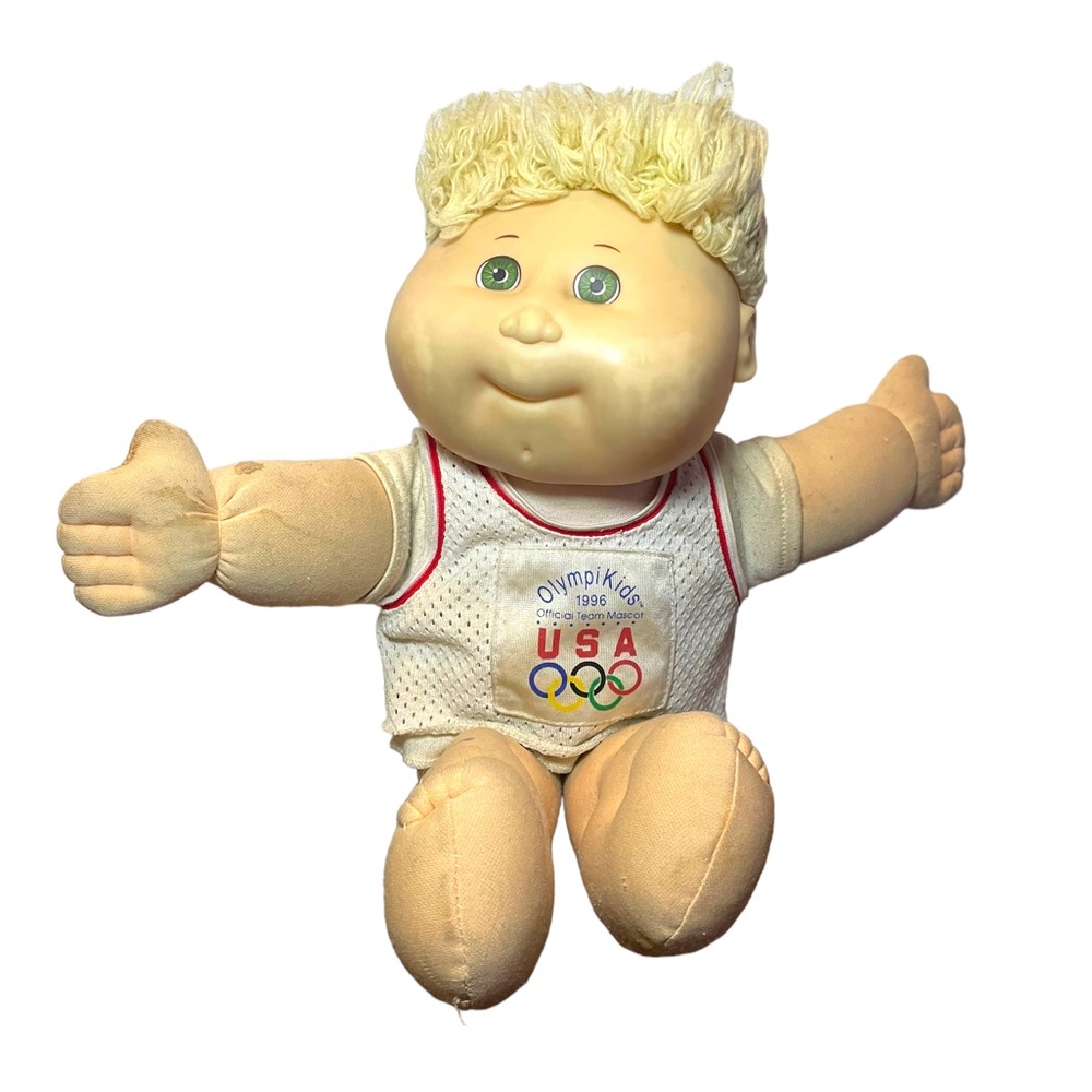 1996 Cabbage Patch Kids Olympikids Mascot Gymnastics, Special Edition CPK